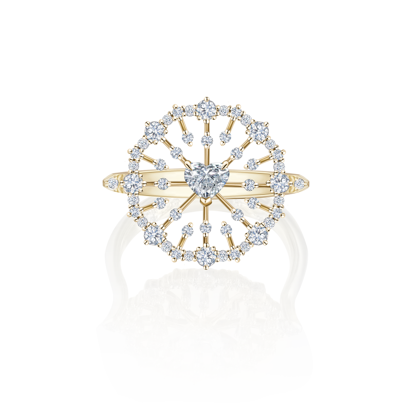 Кольцо с бриллиантами