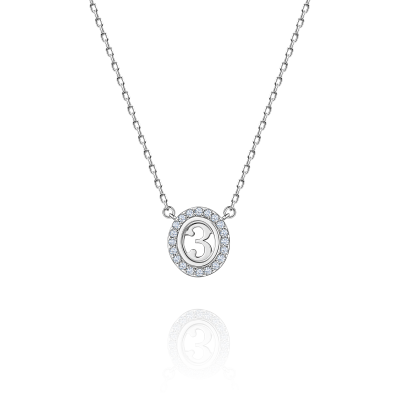 Колье "3" с бриллиантами