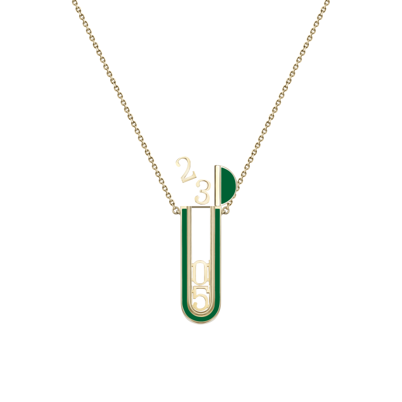 Колье-трансформер с эмалью