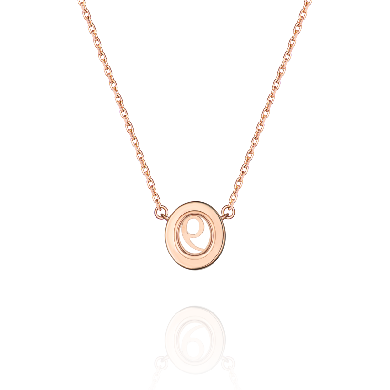 Колье "9" с бриллиантами