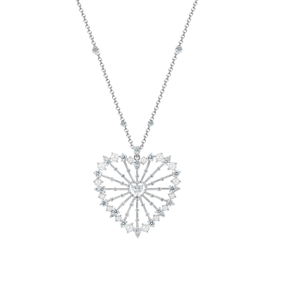 Колье с жемчугом и бриллиантами