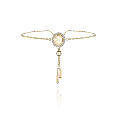 Браслет "8" с бриллиантами