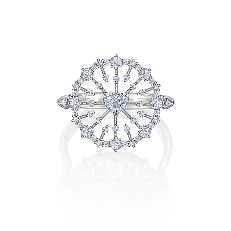 Кольцо с бриллиантами