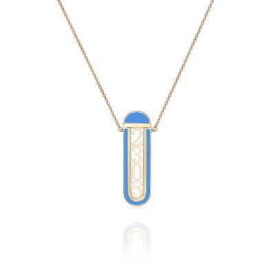 Колье-трансформер с эмалью