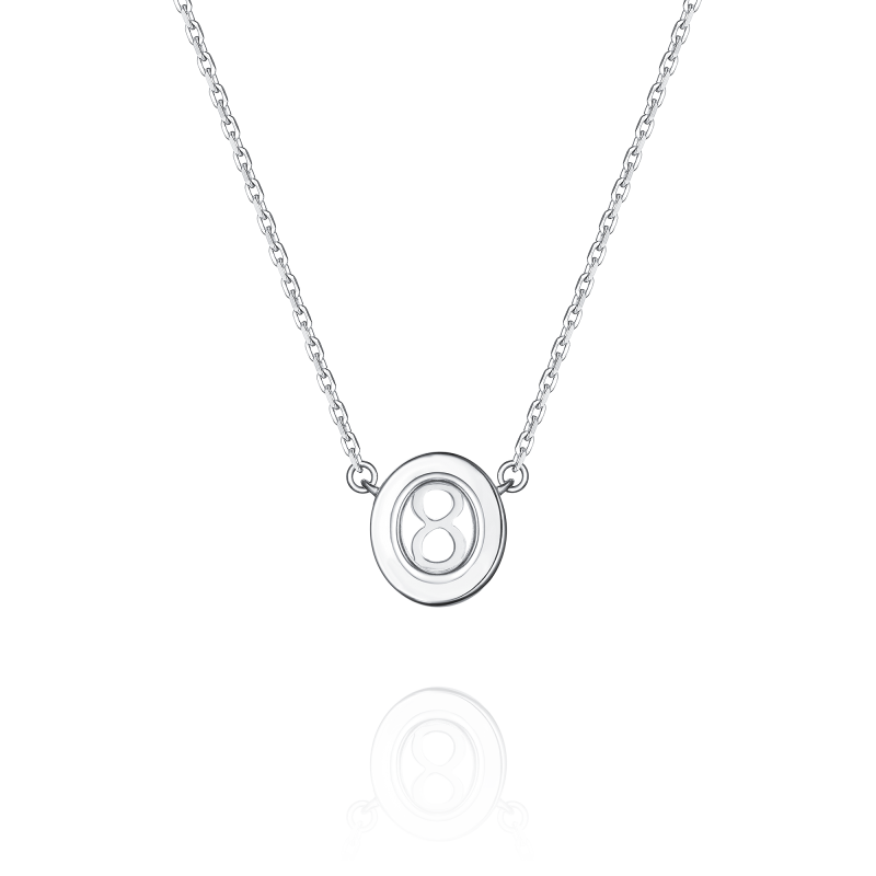 Колье "8" с бриллиантами