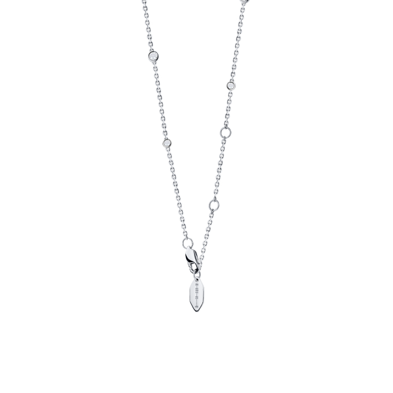 Колье с танзанитом и бриллиантами