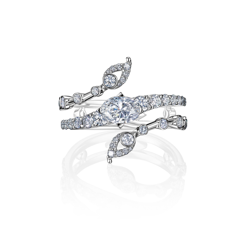 Кольцо с бриллиантами